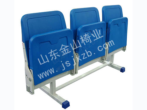 JS-A020落地式中空塑料翻板椅